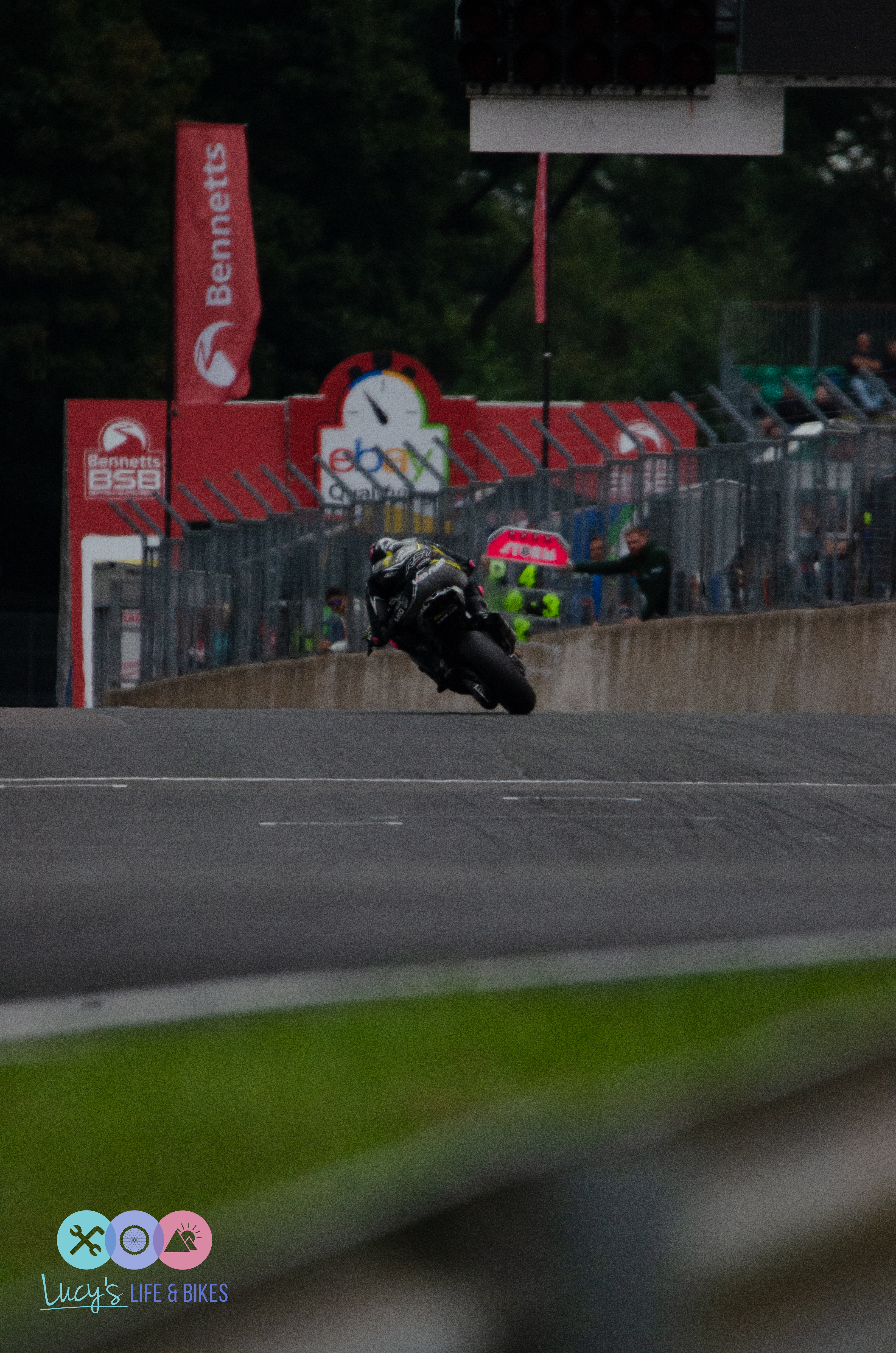 Storm Stacey at the Bennet's British Superbikes Round 9 at Oulton Park